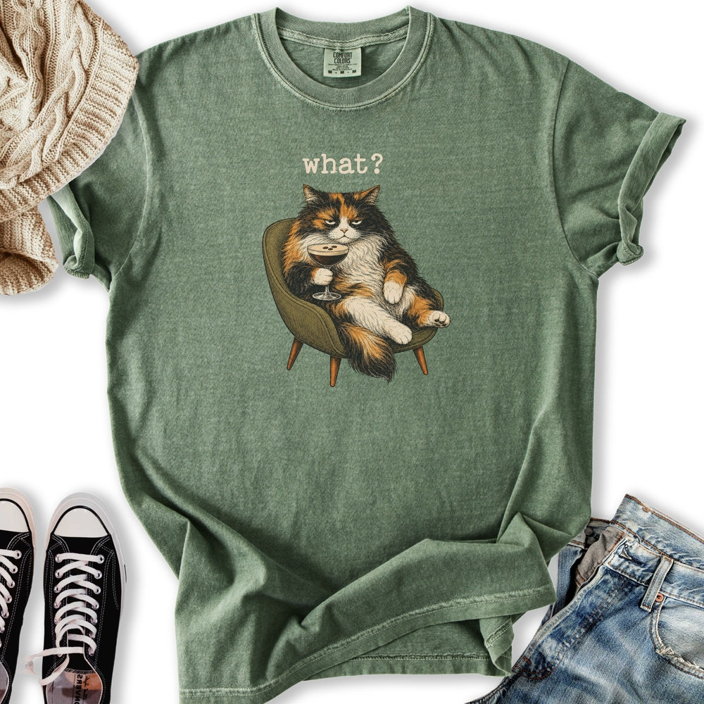 Grumpy Calico Cat T-Shirt