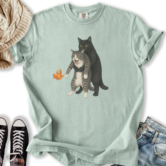 Cat Heimlich Goldfish T-Shirt