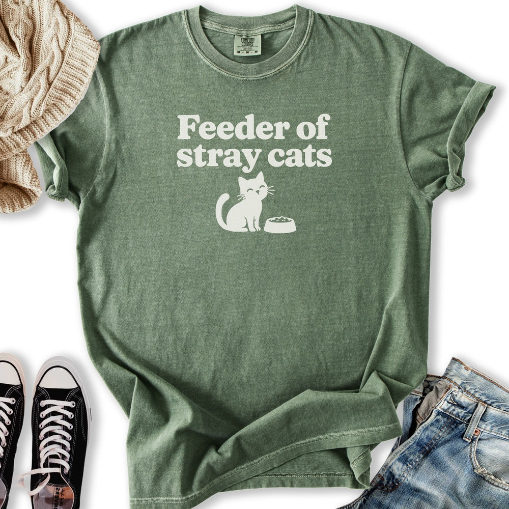 Stray Cat Feeder Relaxed Tee