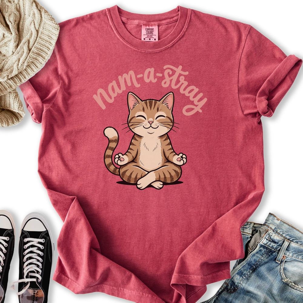 Namastray Cat Relaxed Tee