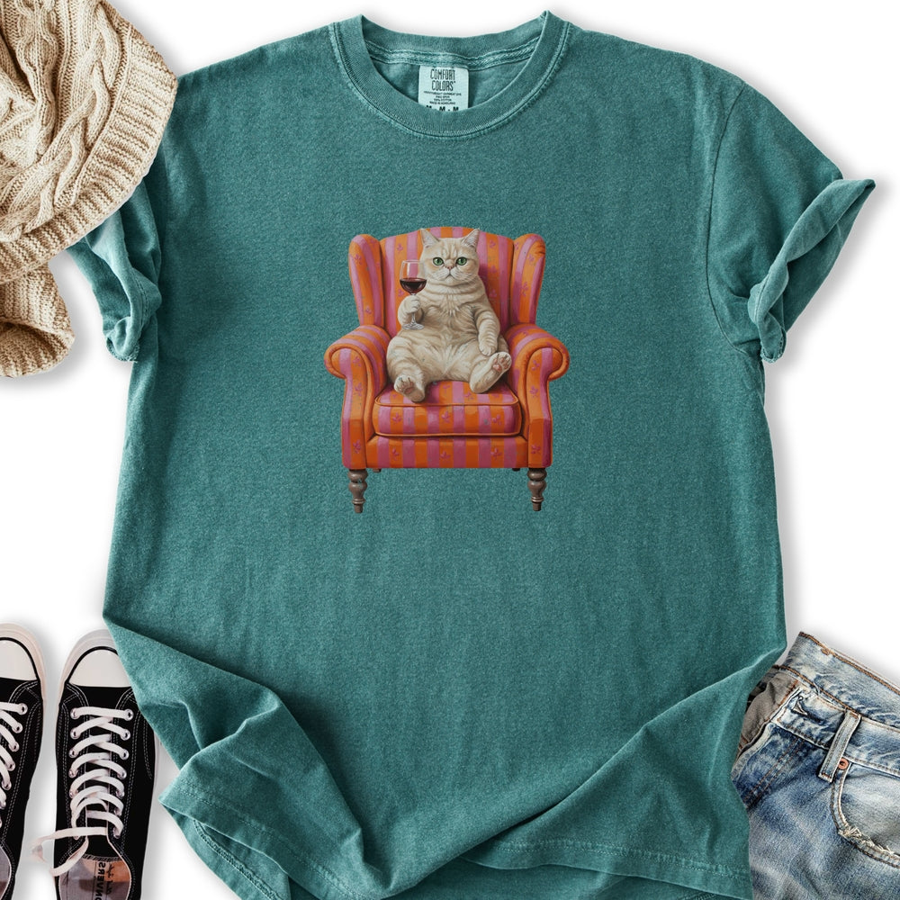 Exotic Shorthair Chair T-Shirt