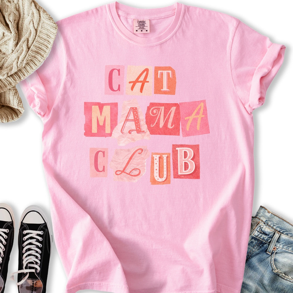 Cat Mama Club T-Shirt
