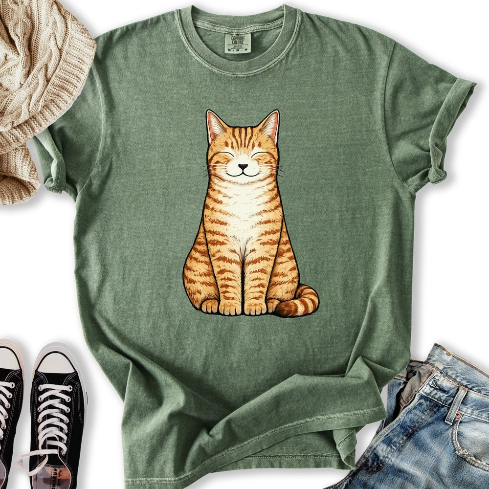 Smiling Orange Cat T-Shirt