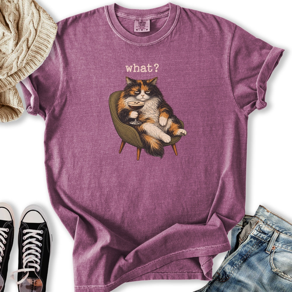 Grumpy Calico Cat T-Shirt