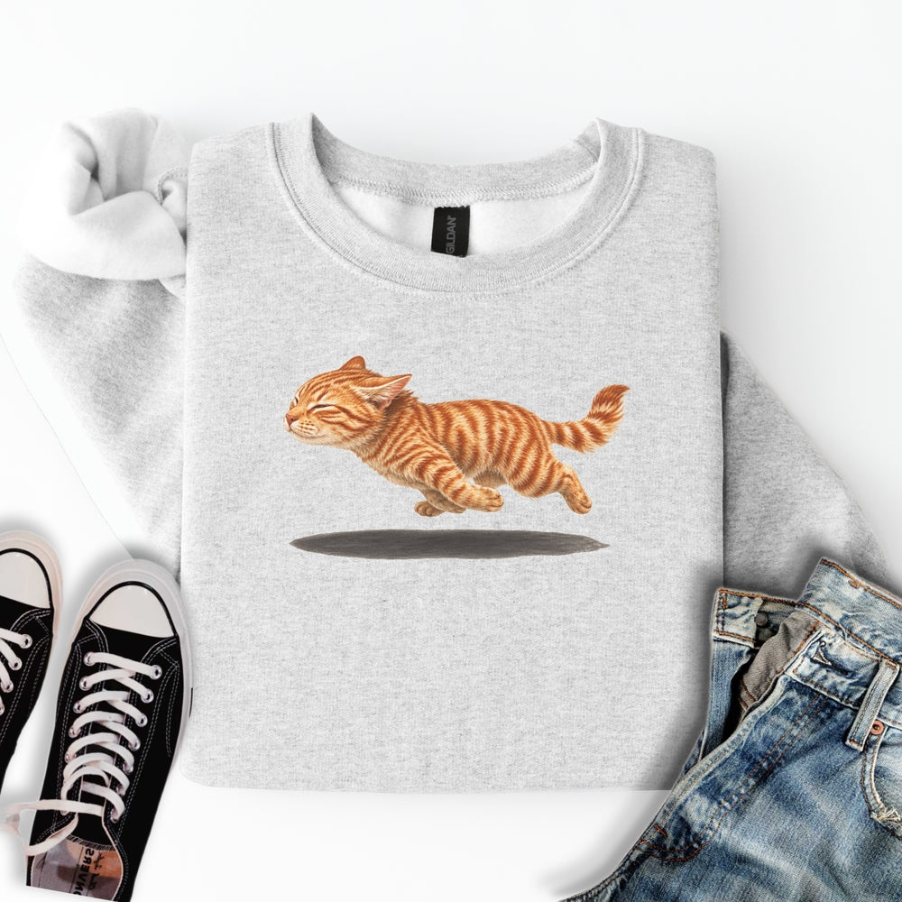 Orange Tabby Zoomies Sweatshirt