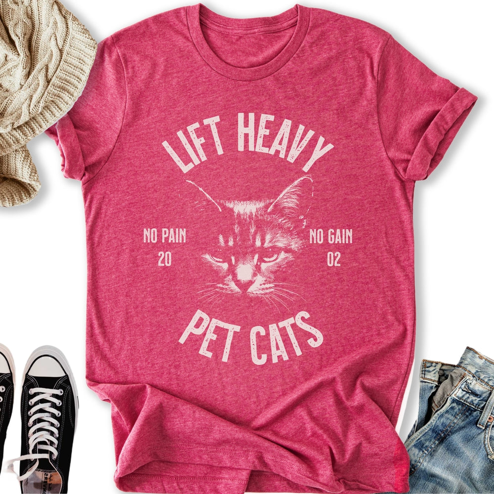 Lift Heavy Pet Cats Classic Tee
