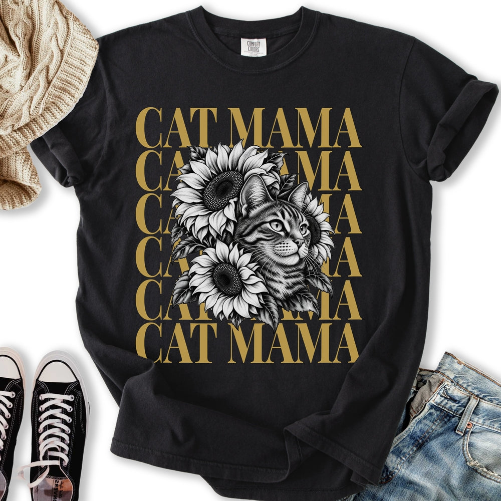 Vintage Cat Mama Relaxed Tee