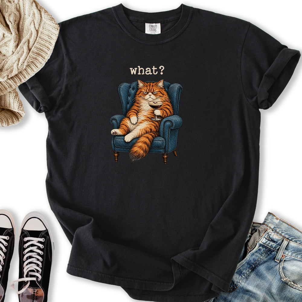 Grumpy Ginger Cat Relaxed Tee