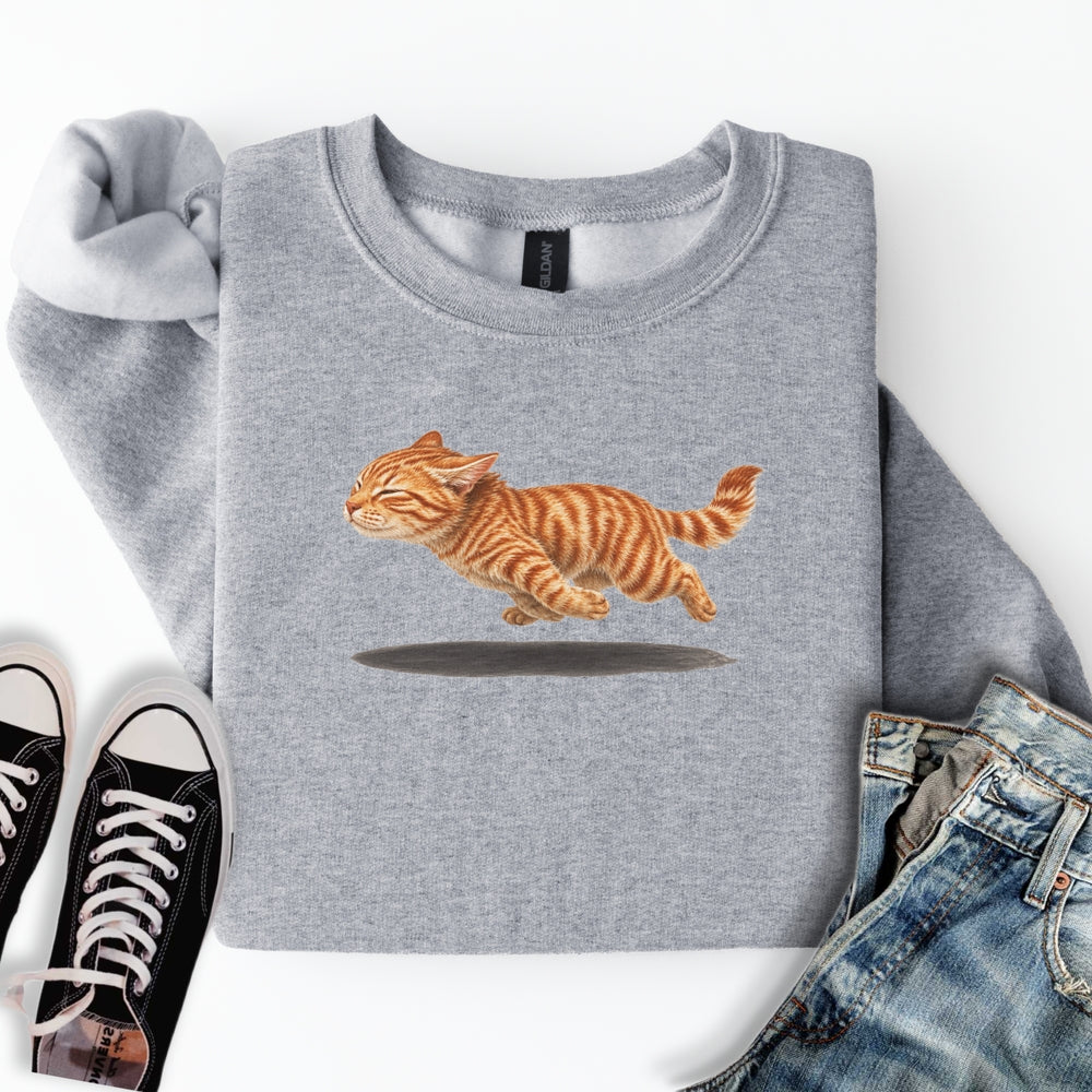 Orange Tabby Zoomies Sweatshirt