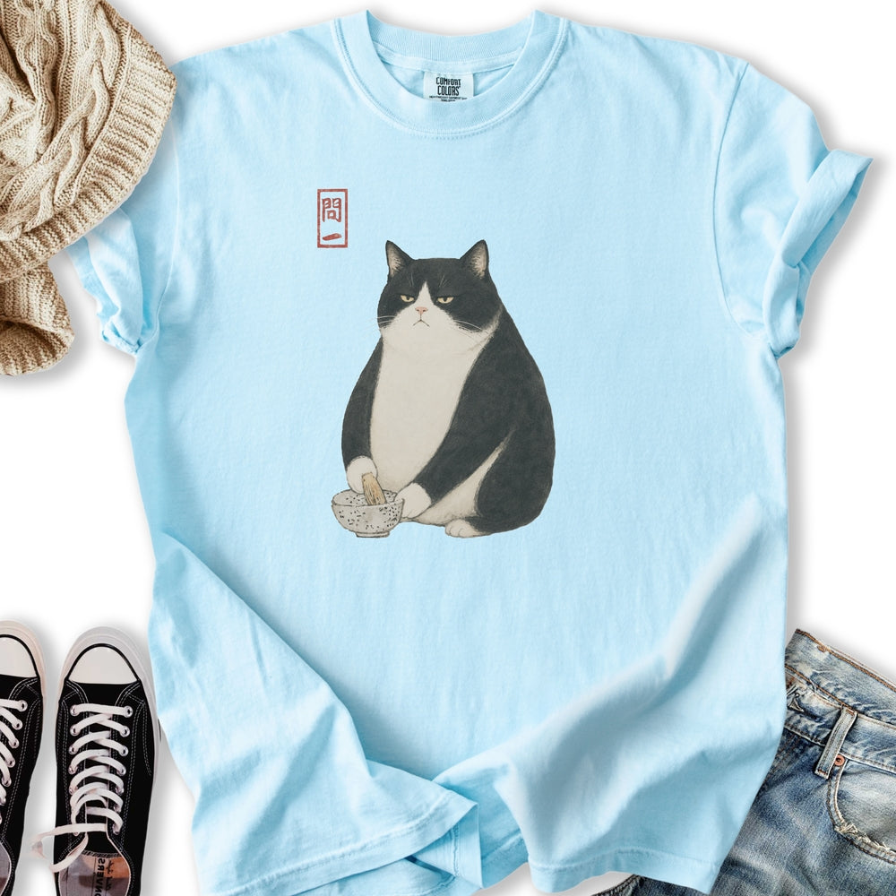 Japanese Tuxedo Cat T-Shirt