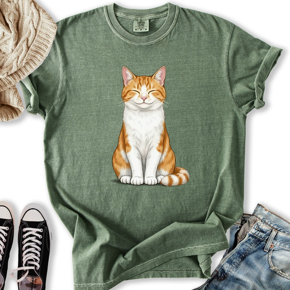 Smiling Bicolor Tabby T-Shirt