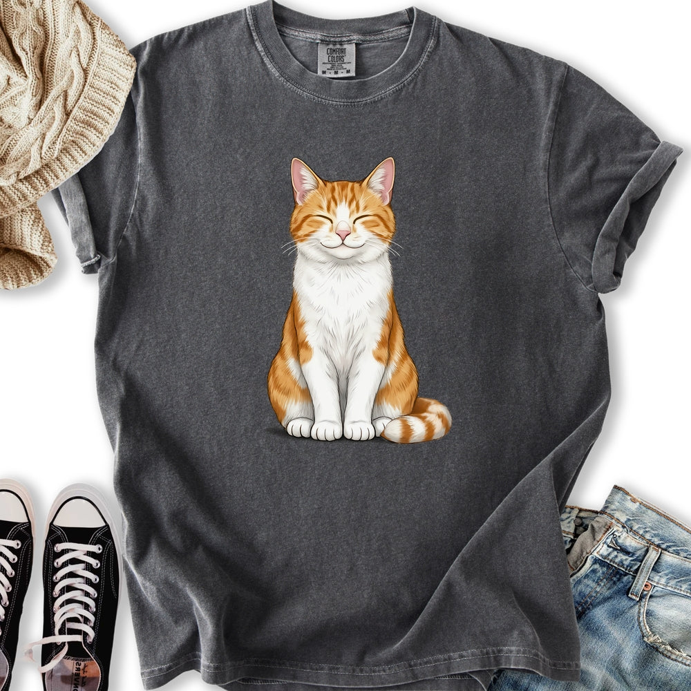 Smiling Bicolor Tabby T-Shirt