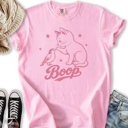 Kitten Bird Boop T-Shirt