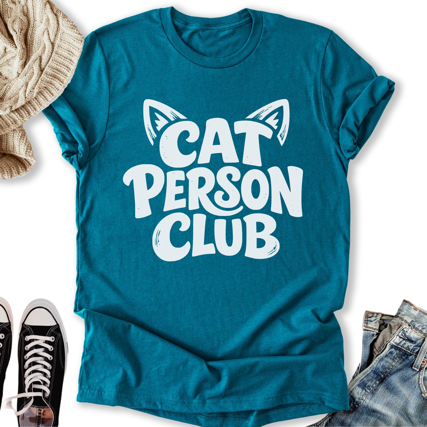 Cat Person Club T-Shirt