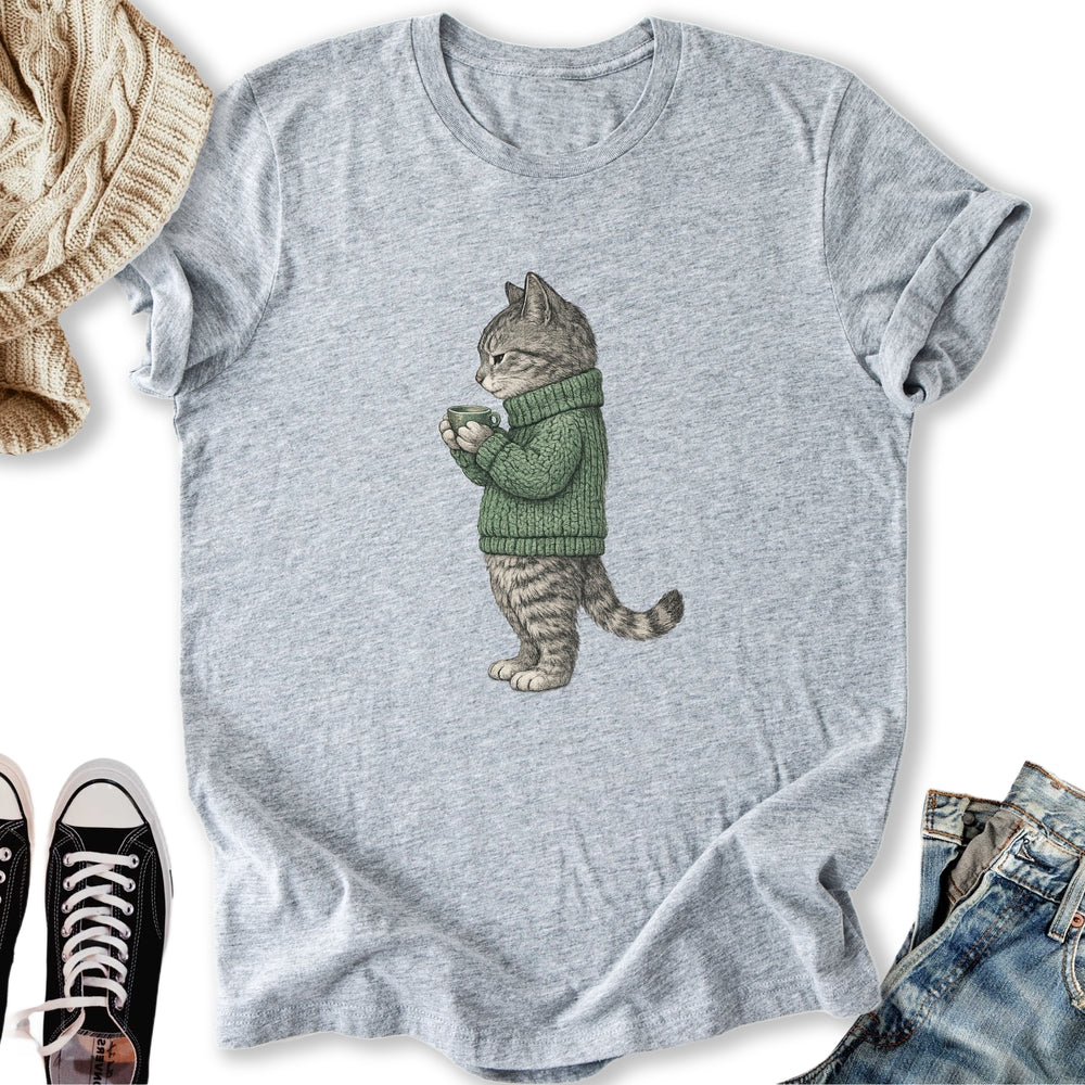 Cozy Tabby Cat Classic Tee