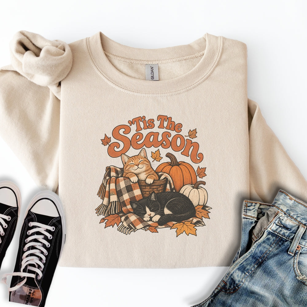Tis The Season Cats Sweatshirt