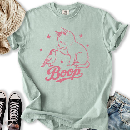 Kitten Bird Boop T-Shirt