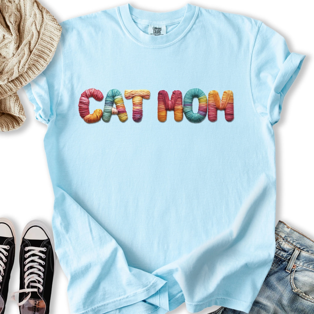 Yarn Cat Mom T-Shirt