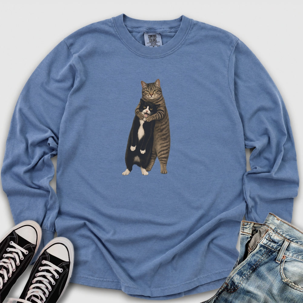 Cat Headlock II Long Sleeve Tee