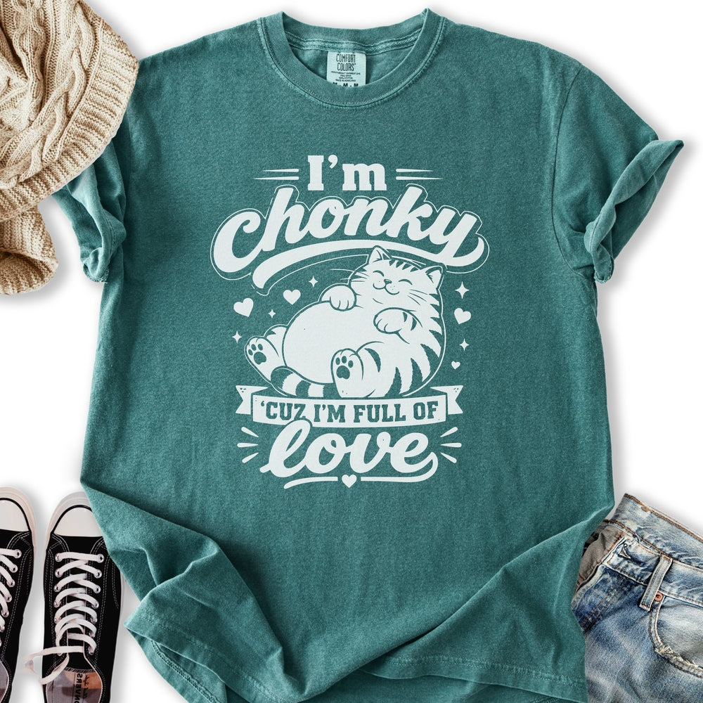 Love Chonky Cat T-Shirt