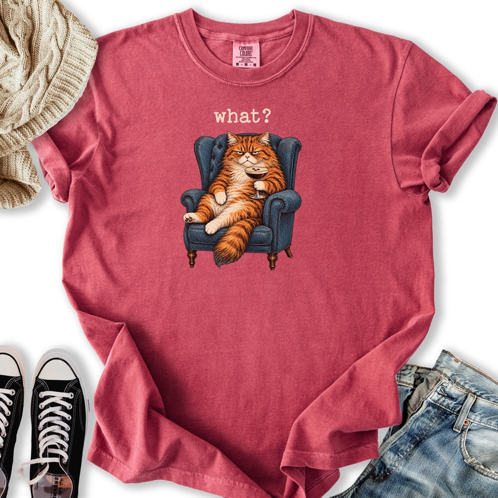 Grumpy Ginger Cat Relaxed Tee