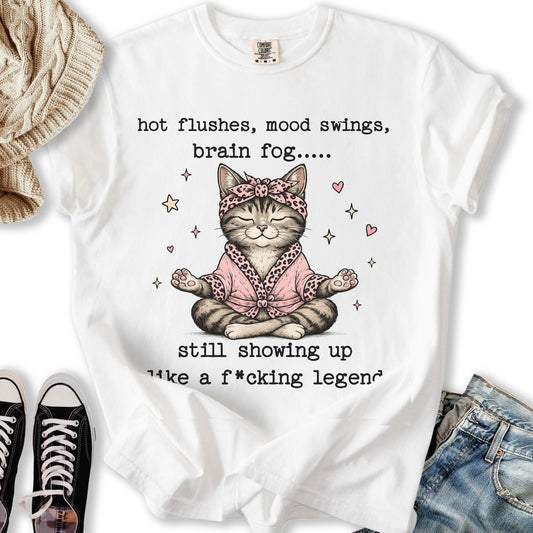 Menopause Cat T-Shirt
