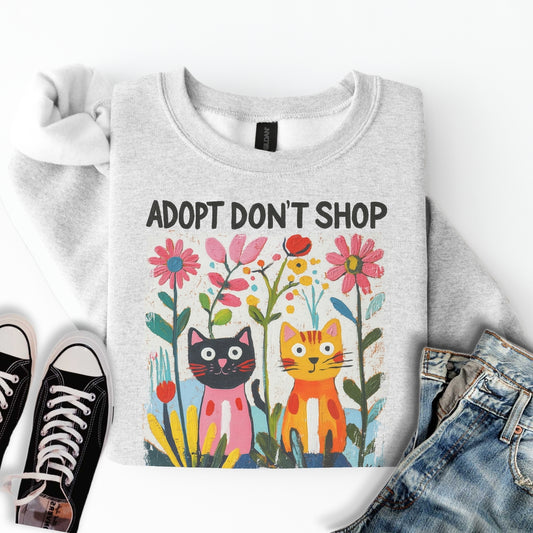 Adopt Dont Shop Sweatshirt