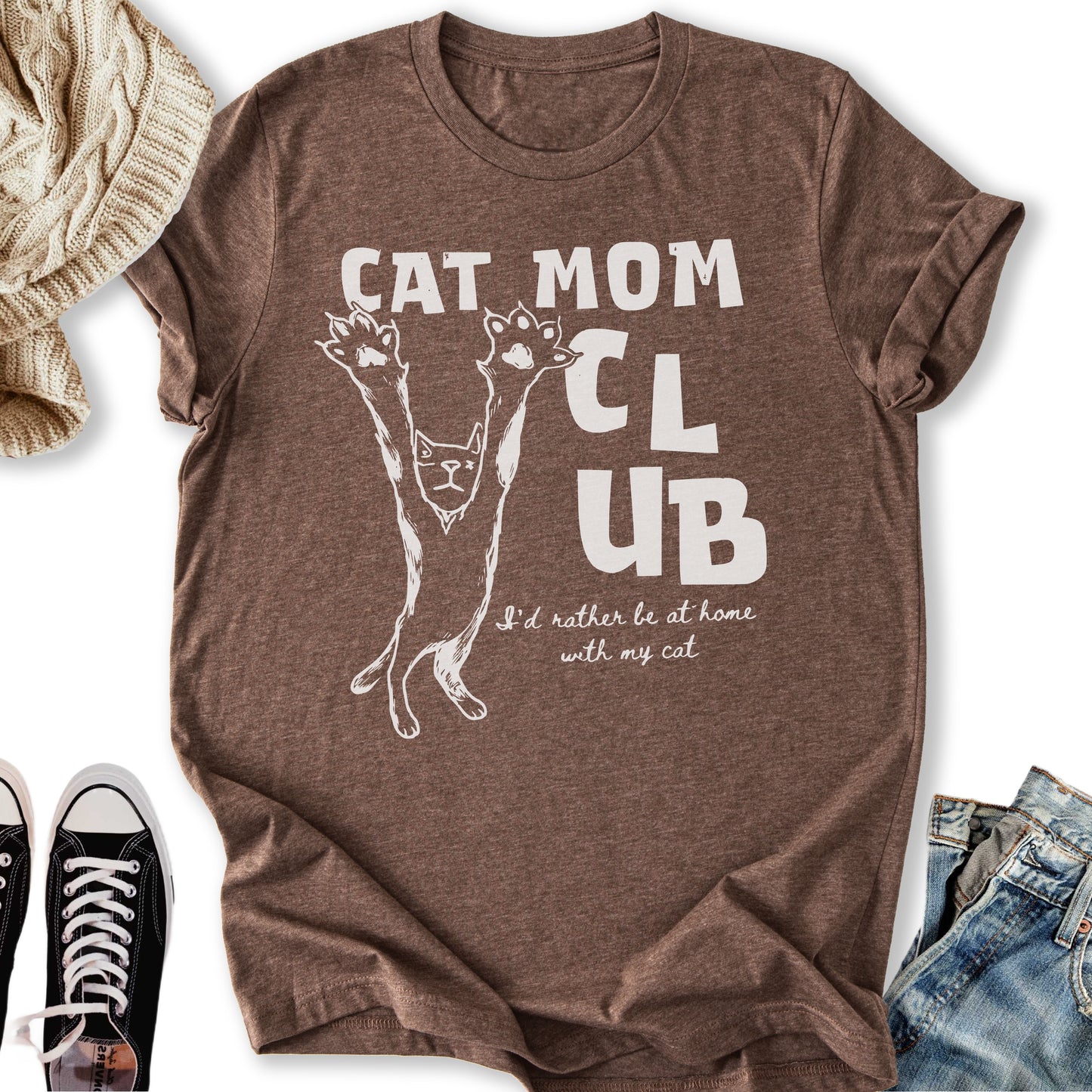 Cat Mom Club II T-Shirt