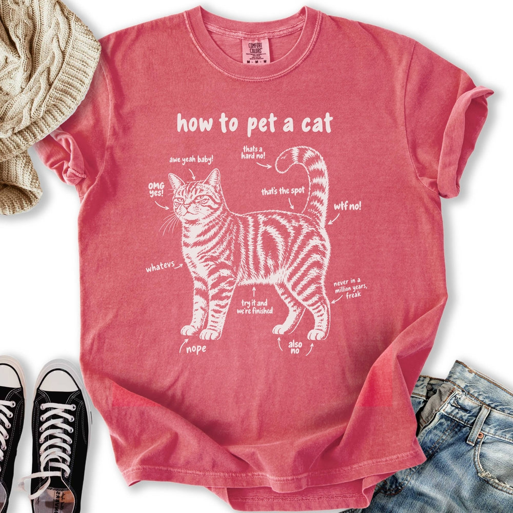 Pet A Cat Relaxed Tee