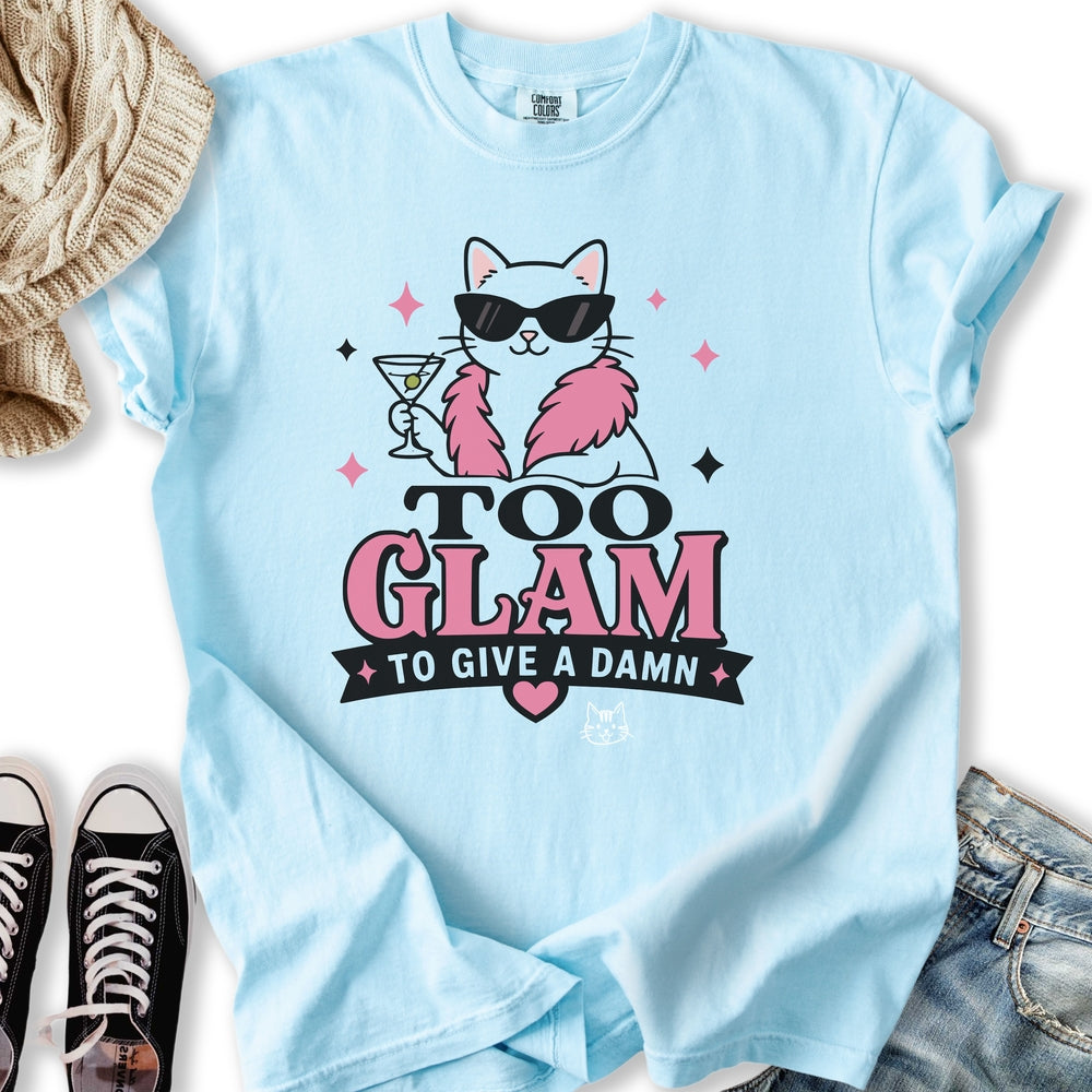 Too Glam Cat T-Shirt