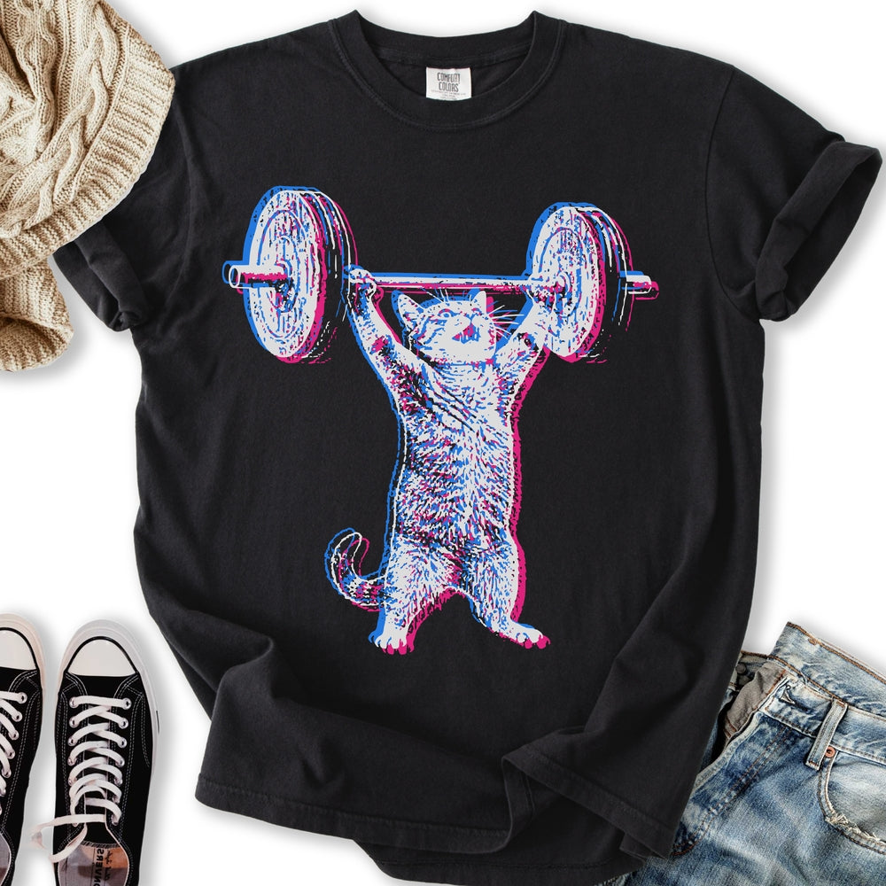 Glitch Lifter Cat T-Shirt