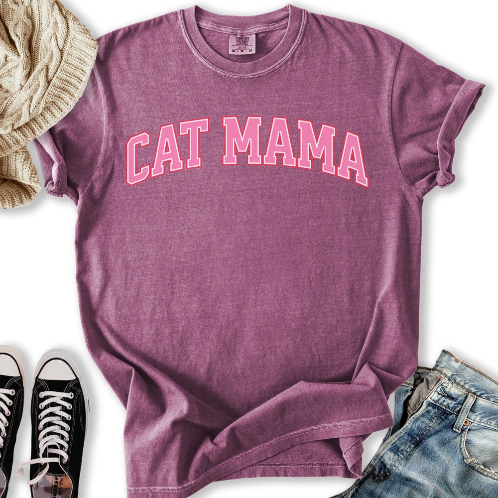 Pink Cat Mama T-Shirt