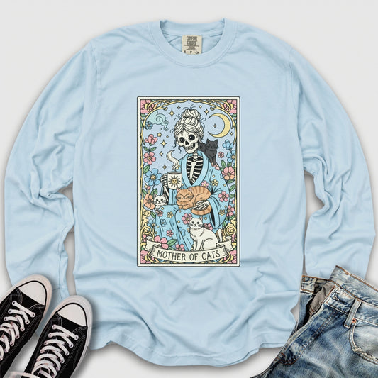 Mother of Cats Tarot Long Sleeve Tee