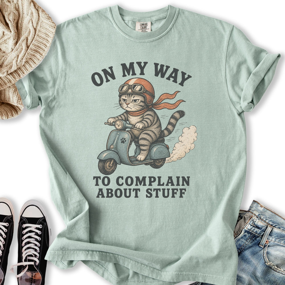 Complain About Stuff Cat T-Shirt
