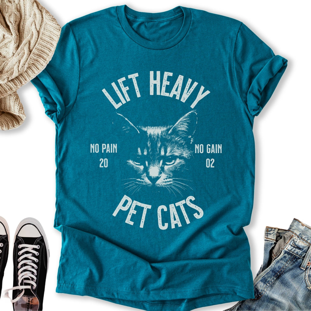 Lift Heavy Pet Cats Classic Tee