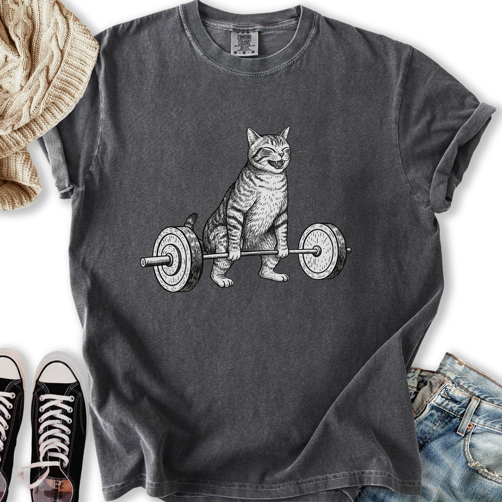 Deadlift Cat T-Shirt