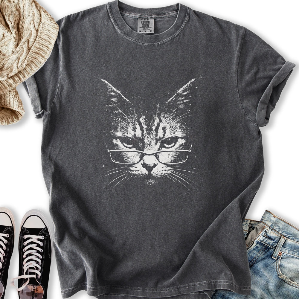 Cat Reader T-Shirt