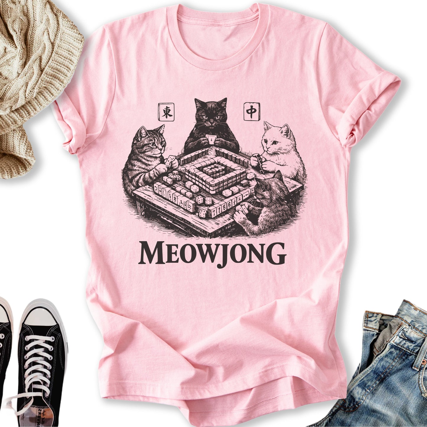 Meowjong T-Shirt