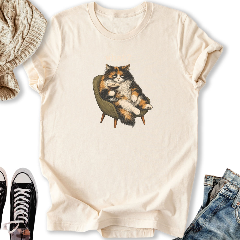 Grumpy Calico Cat Classic Tee
