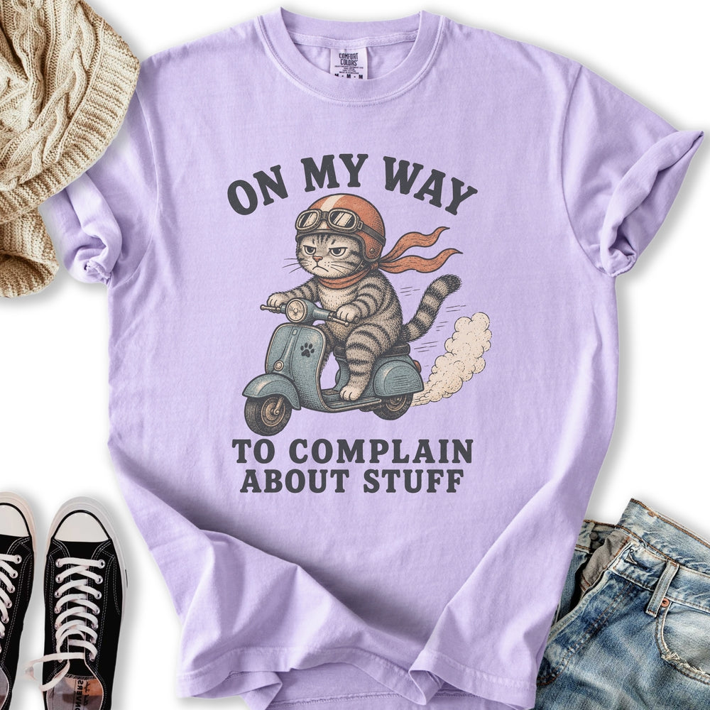 Complain About Stuff Cat T-Shirt