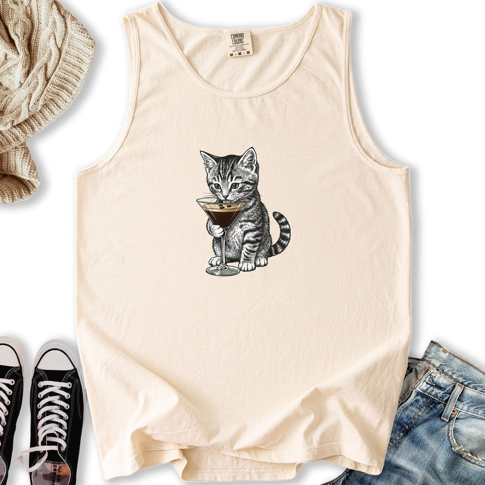 Kitten Espresso Martini Tank Top
