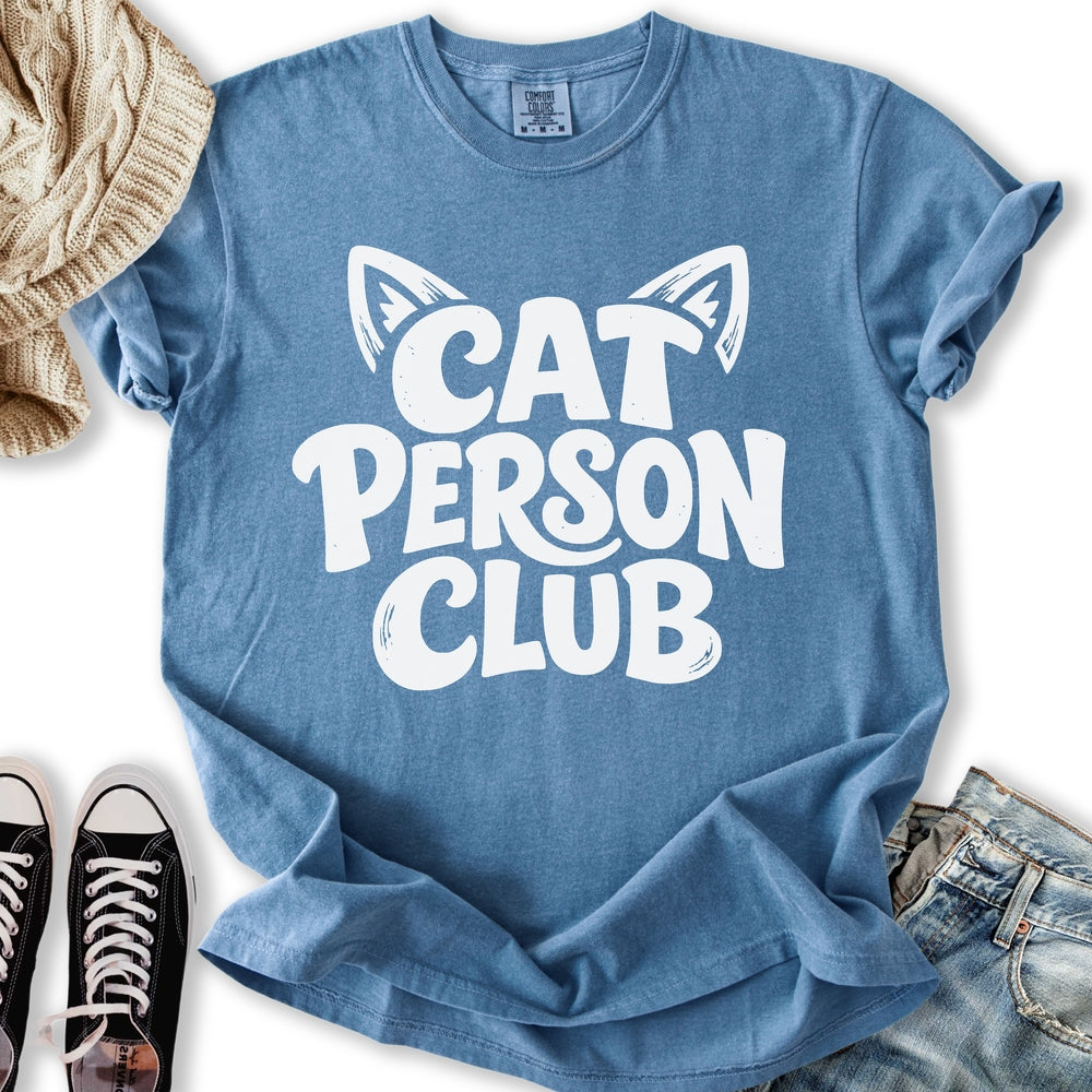 Cat Person Club T-Shirt