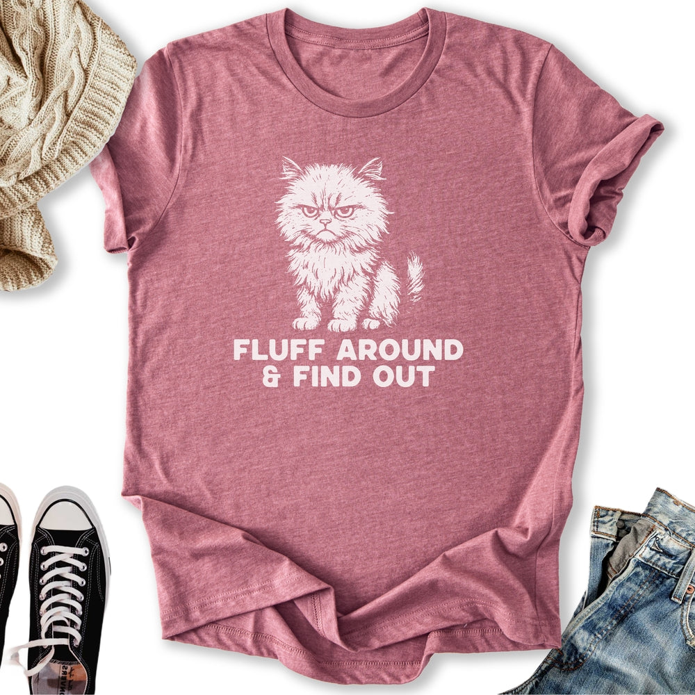 Fluff Around Cat Classic Tee