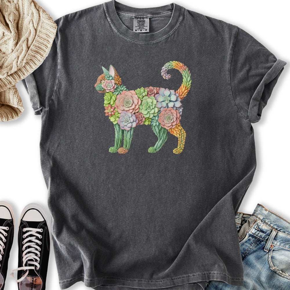 Succulent Cat T-Shirt