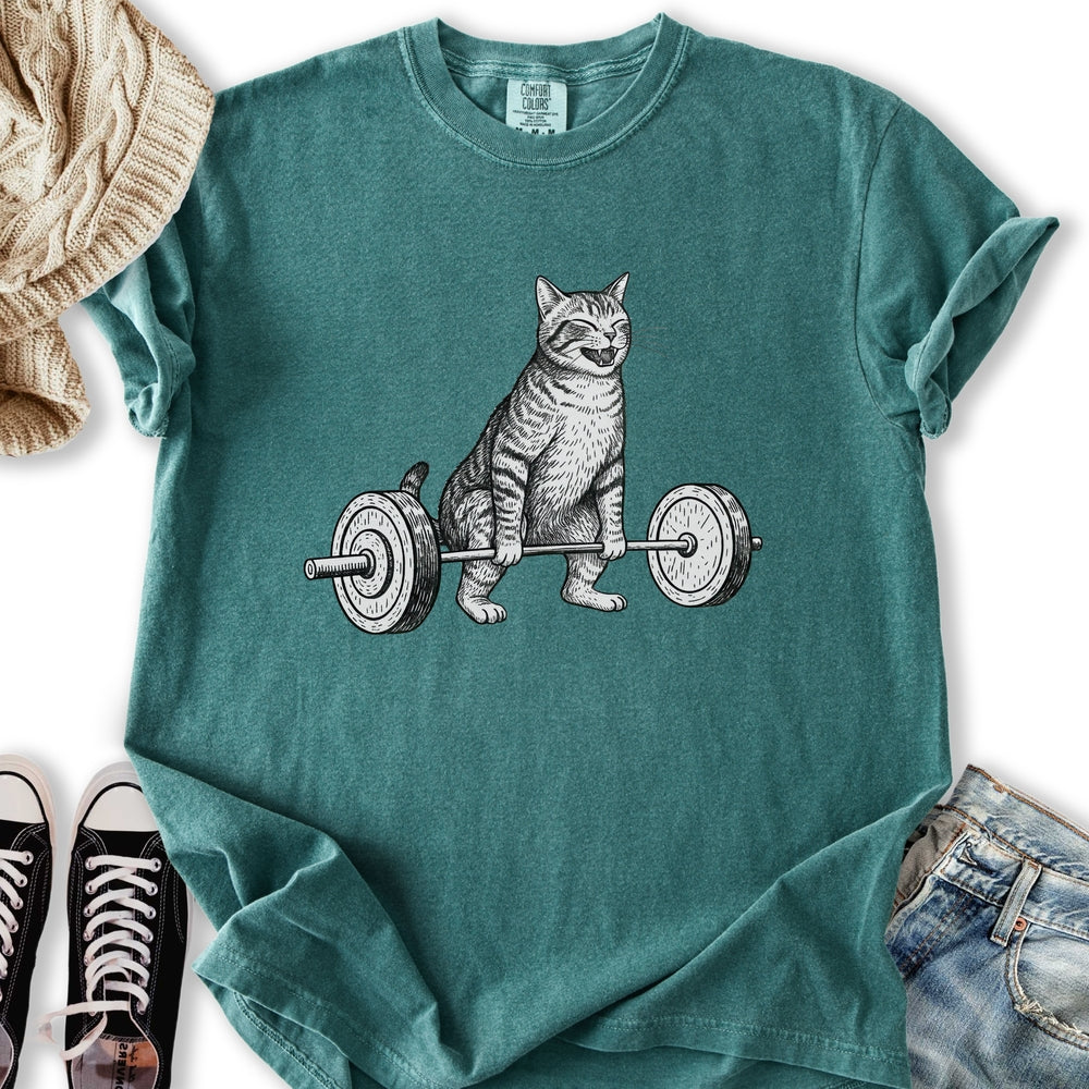 Deadlift Cat T-Shirt