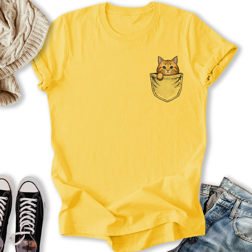 Ginger Cat Pocket Classic Tee