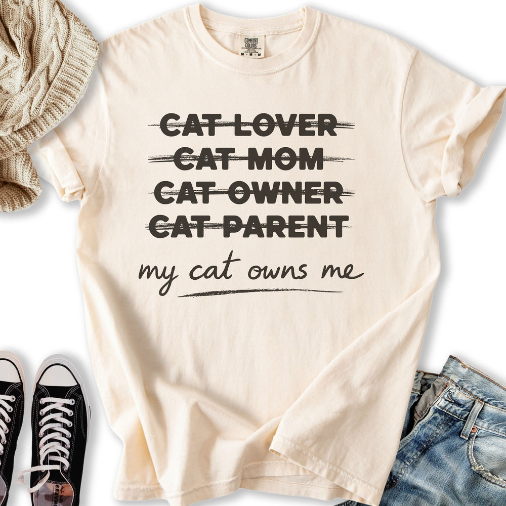 My Cat Owns Me Truth T-Shirt