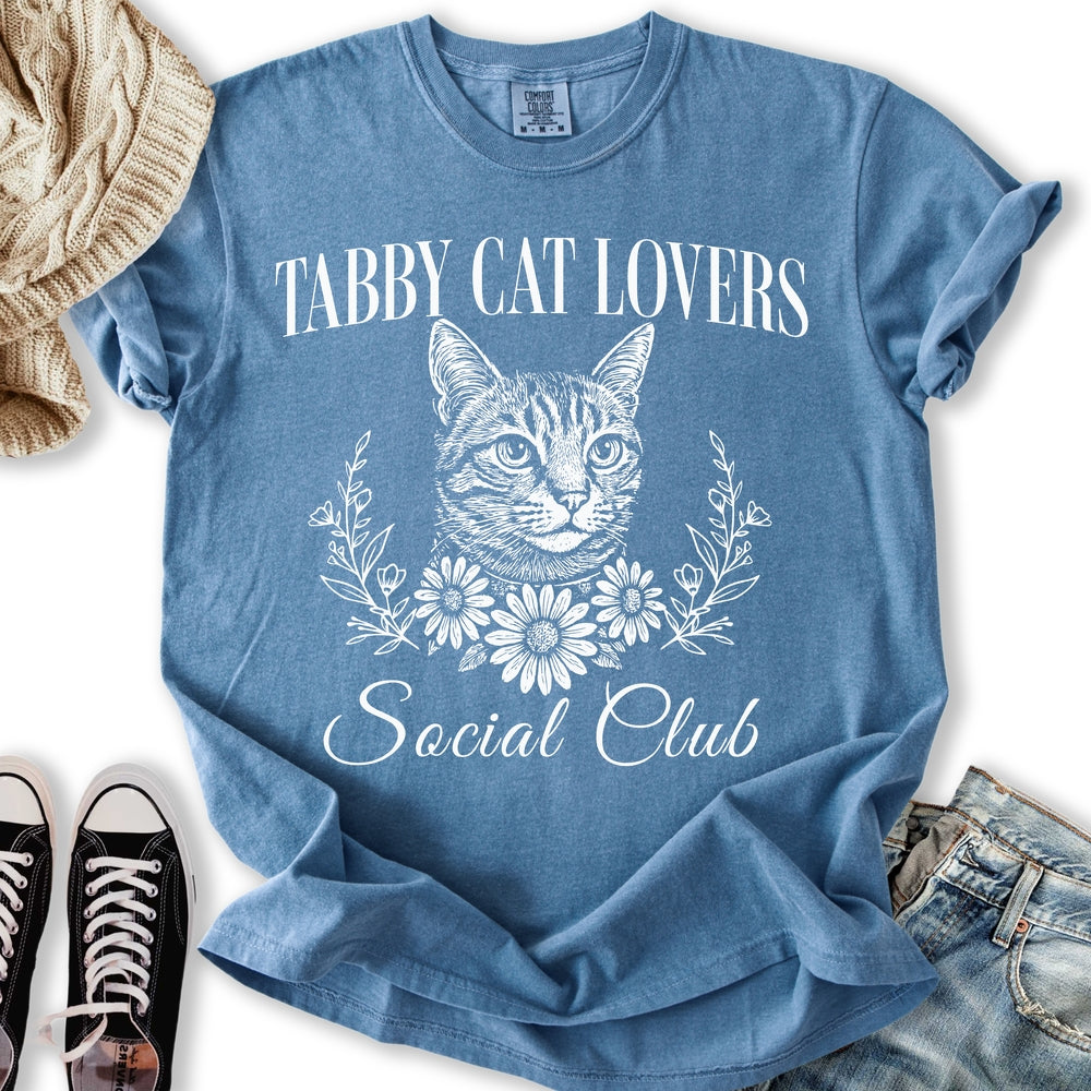 Tabby Cat Social Club T-Shirt