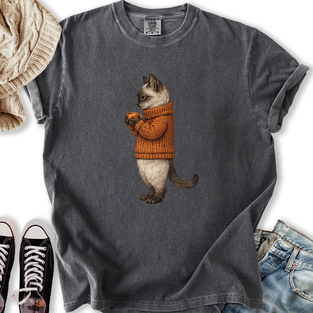 Cozy Siamese CatT-Shirt