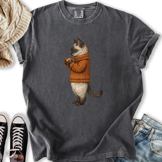 Cozy Siamese CatT-Shirt